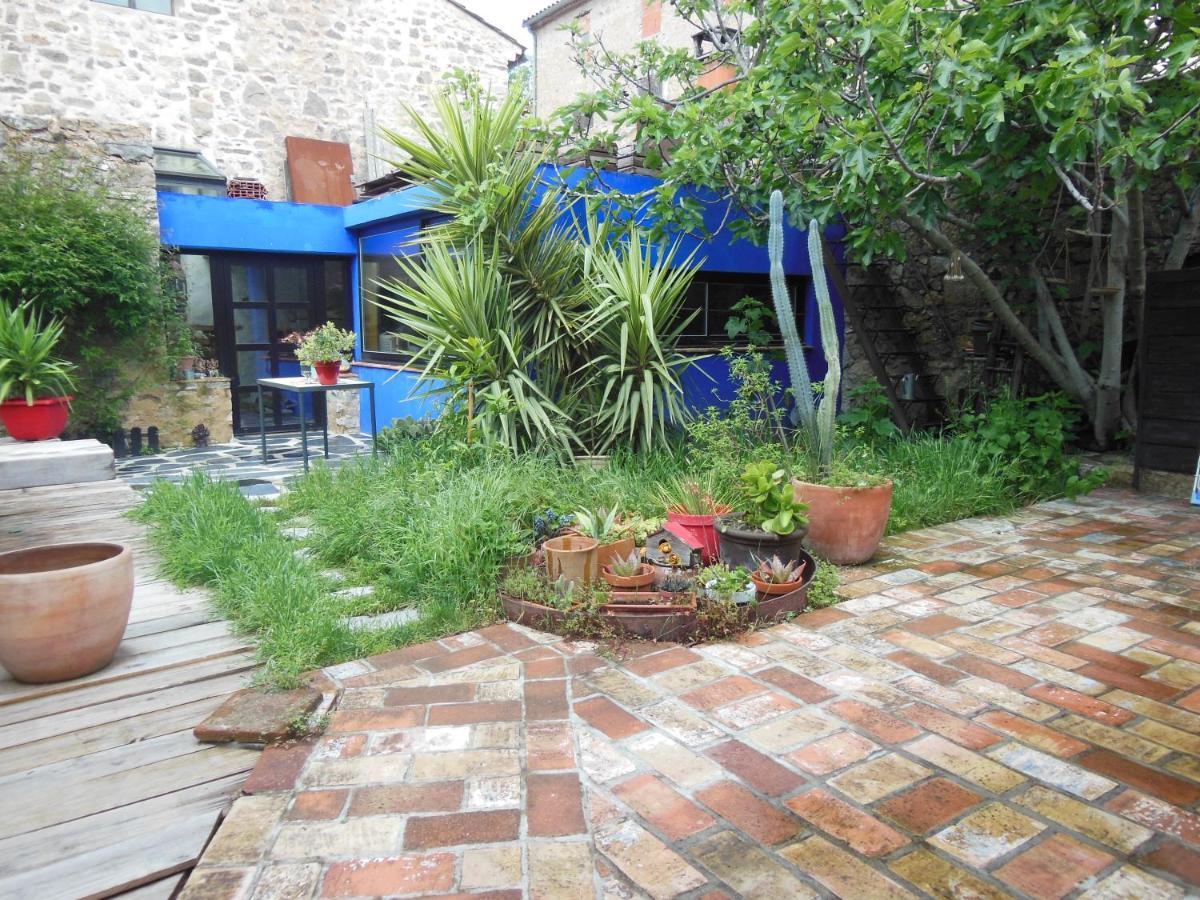 Maison Dans Jardin Villeseque-des-Corbieres Exteriör bild